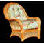 Spice Islands Wicker Rocking Chair-10039195