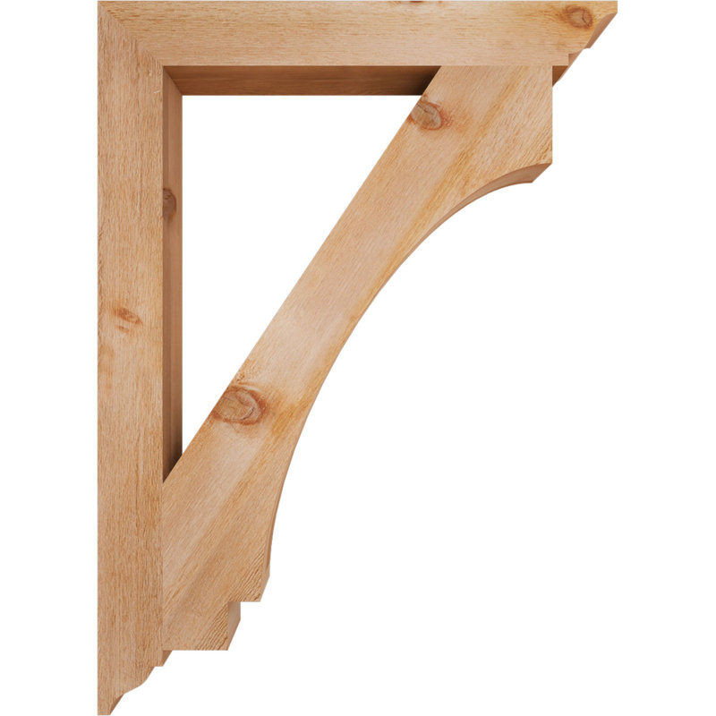 Support impérial traditionnel, H 32 po x l 4 po x P 44 po, Cèdre rouge