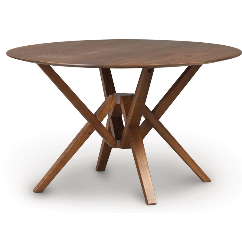 Table de bout fixe Exeter, Noyer naturel, L 48 po x l 48 po