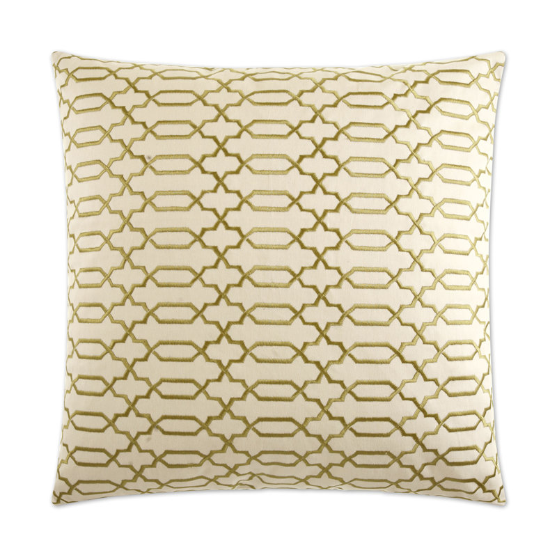 Lattice Pillow Cover & Insert, Square 24"