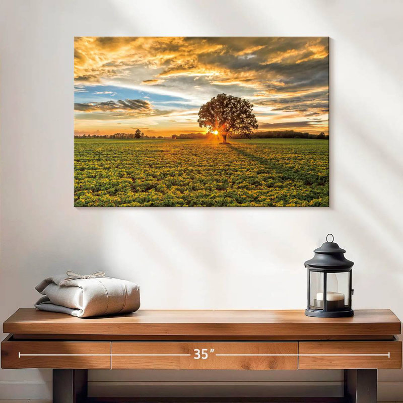 After The Storm Burr Oak, 16" H x 24" W