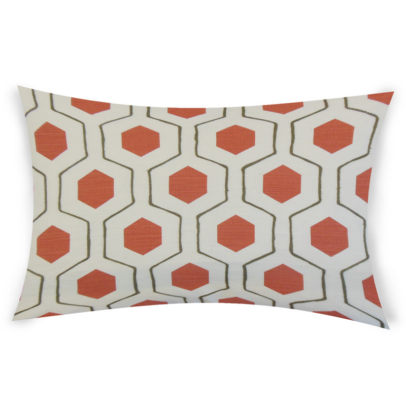  Housse et insert rectangulaires en coton, Turquoise, 14 po x 36 po