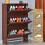 Rangement à chaussures en aluminium noyer-2146713722