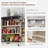 Aaleah 72'' Kitchen Pantry with 12 Door Shelves, 6 Adjustable Shelves and 1 Deep Drawer-1600064340
