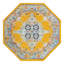 Tapis oriental jaune Armgard-1977019688