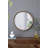 31.5" Round Pine Wood Mirror