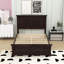 Lit plateforme avec tête de lit Vintage-70068408-70068411