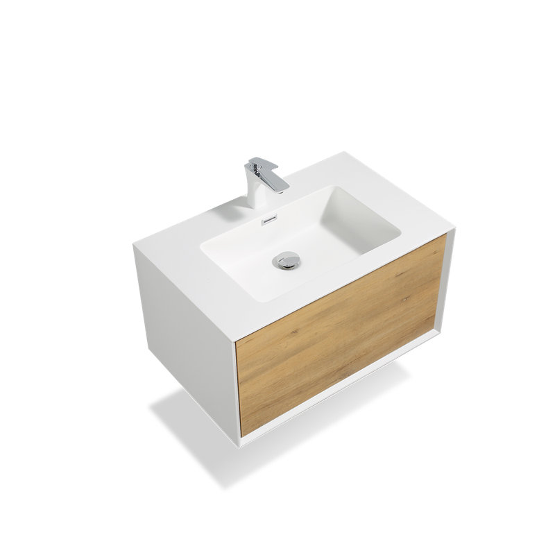  Meuble-lavabo flottant 30 po avec plateau intégré Floy