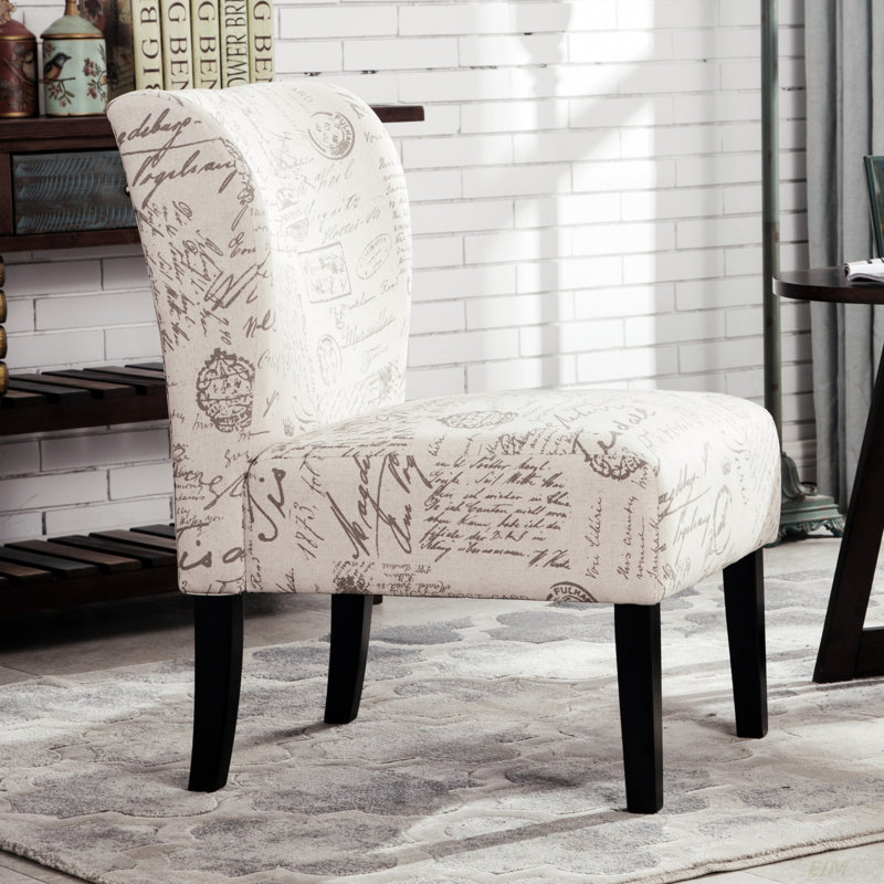 Fauteuil d'appoint Volia Capa, Mélange de polyester beige / taupe