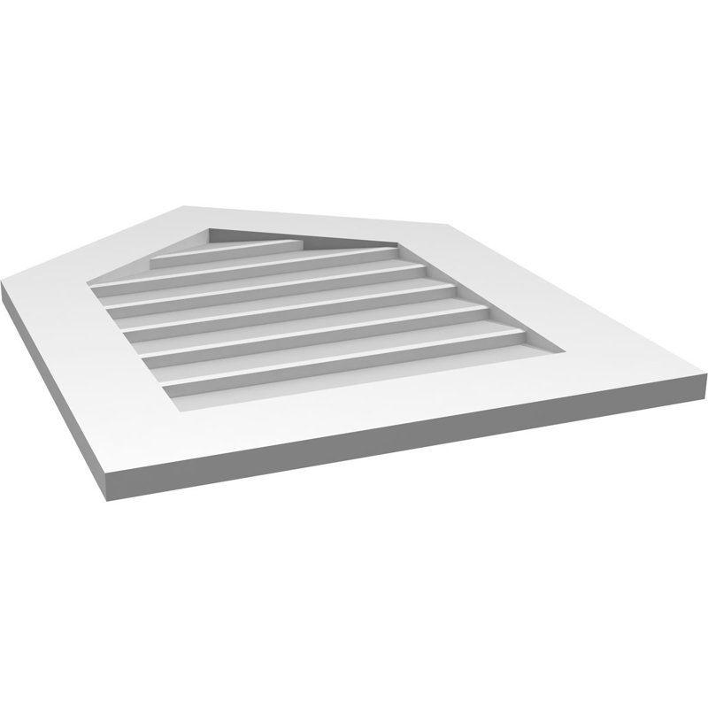 Ventilateur à pignon en uréthane non-fonctionnel Signature, H 28 po x l 22 po x P 1 po