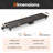 Large Electric Griddle Portable Teppanyaki Grill with 4-Level Thermostat Control-115071985