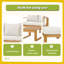Ensemble de canapé modulaire d'extérieur 3 pièces