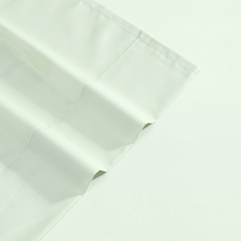 Mint Green Cotton Polyester Queen Deep Pocket Sheet Set