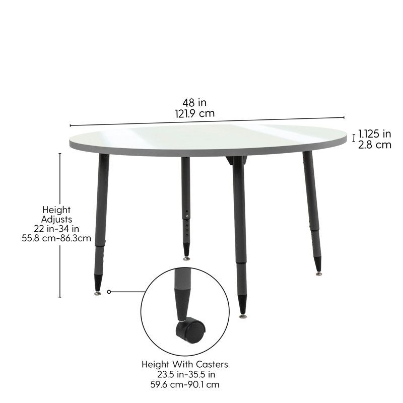 Table d'activité Adapte 60, Mer du nord, 48"