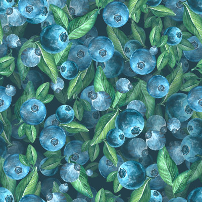 «Texian Blueberries» sur toile