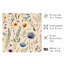 «Botanical Wildflowers», reproduction d'art encadrée non encadrée-457154729