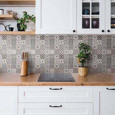 Winship 50 x 100cm PVC Tile in Gray