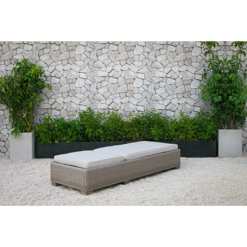 Chaise longue avec coussin Doutzen