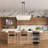 Aselin 4 Light English Bronze Large Linear Chandelier-122725088-122725089-122725093