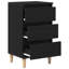 40cm W Manufactured Wood Bedside Table