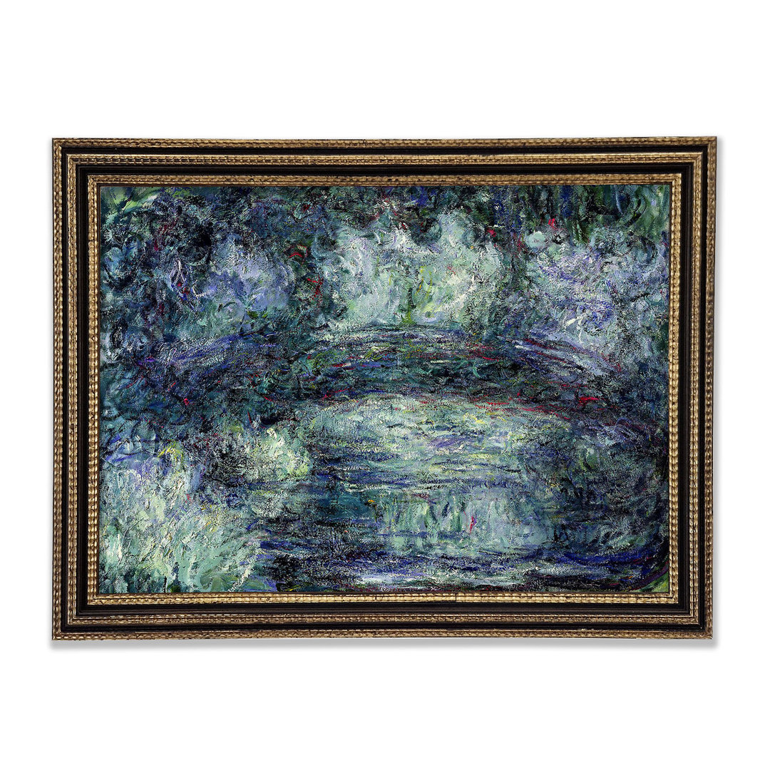 Monet Pont Japonais Japanilainen Silta - Druck