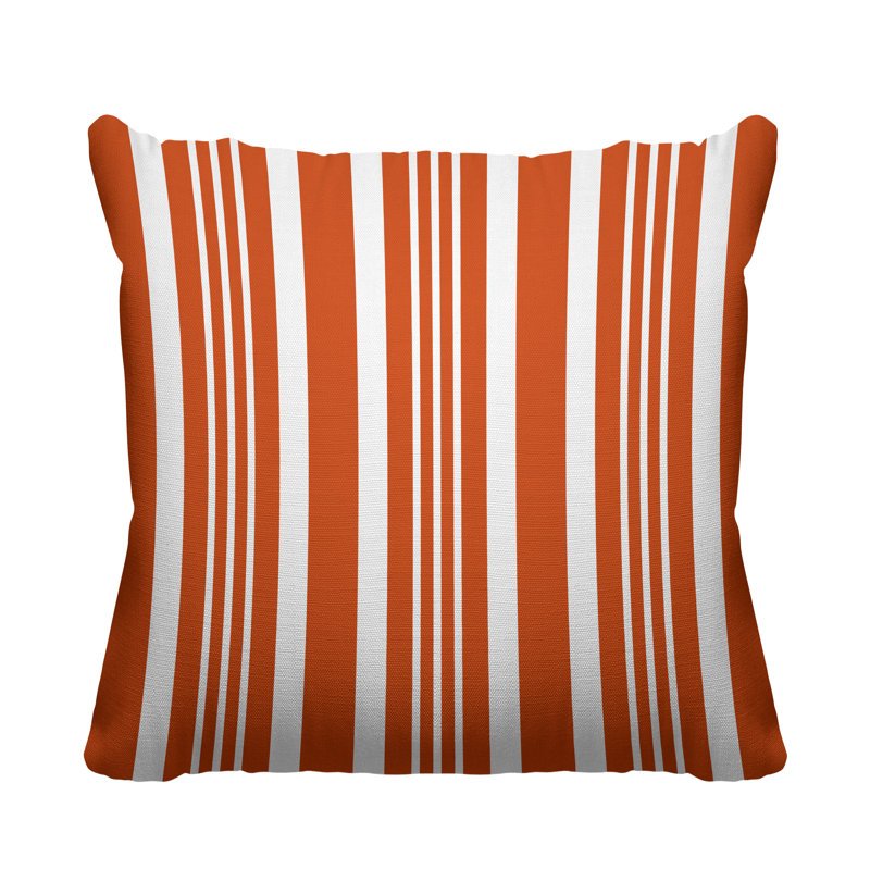 Housse et insert de coussin carré d'extérieur Healthcliff, 19 po x l 19 po, Orange brûlé