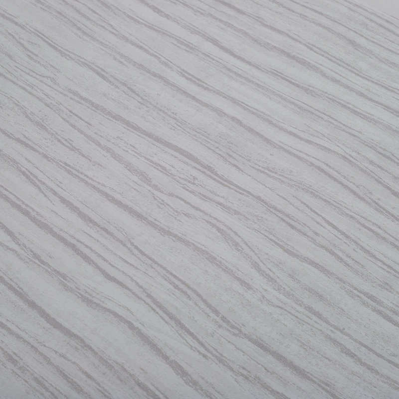 Contemporary 3D Woodgrain Wallpaper, Off White