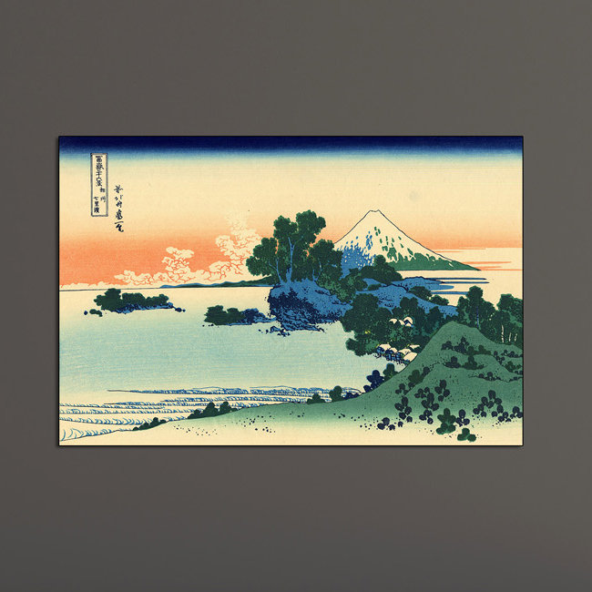 Hokusai - Wrapped Canvas Painting, 60cm H x 90cm W x 1.8cm D