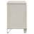 Emmagrace 2-drawer Nightstand Bedside Table Pearl White