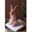  Ange de Noël en métal peint, sculpture décorative H 38 po au fini or et bronze