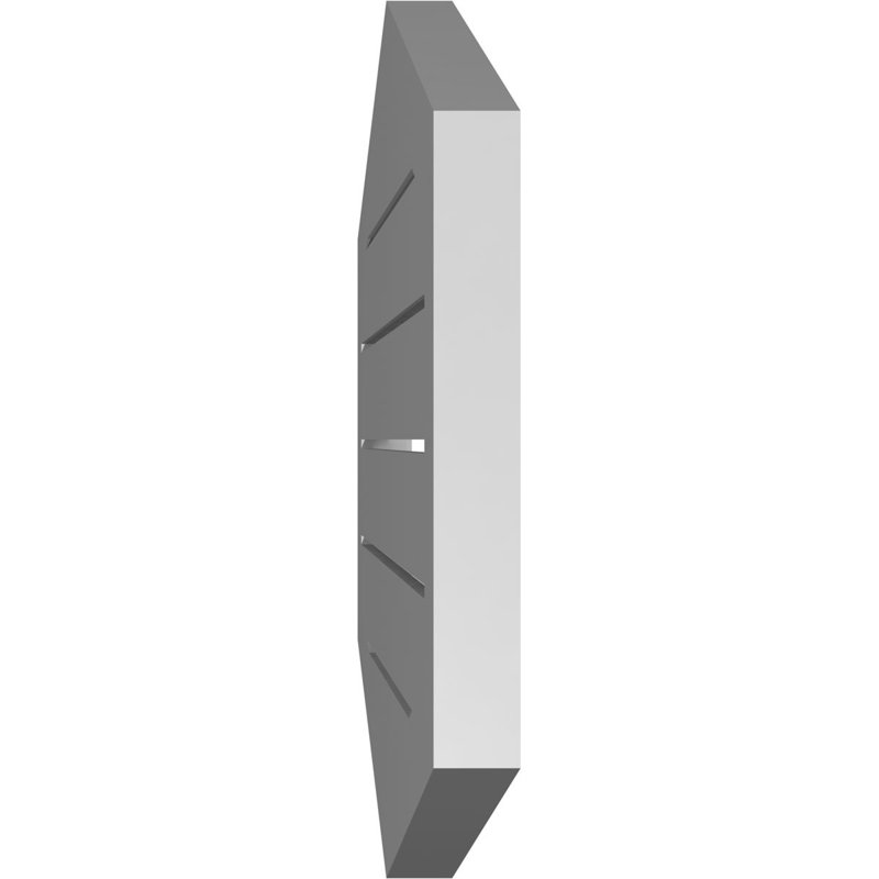 Pente verticale verticale en uréthane 4 pi, H 20 po x l 26 po x P 1,5 po