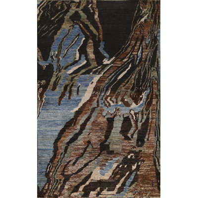 Cotton Abstract Indoor Rug