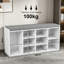 9 Pair Shoe Storage Bench-2075269253