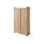 2 Door Solid Wood Wardrobe