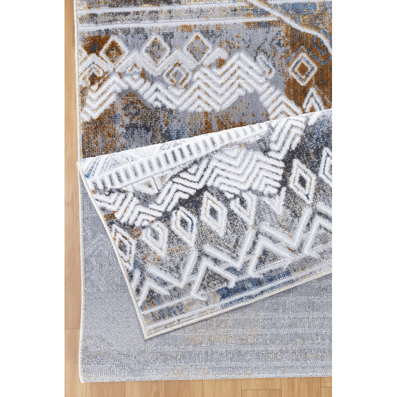 Tapis multicolore Legacy, Rectangle 5 pi 3 po x 7 pi
