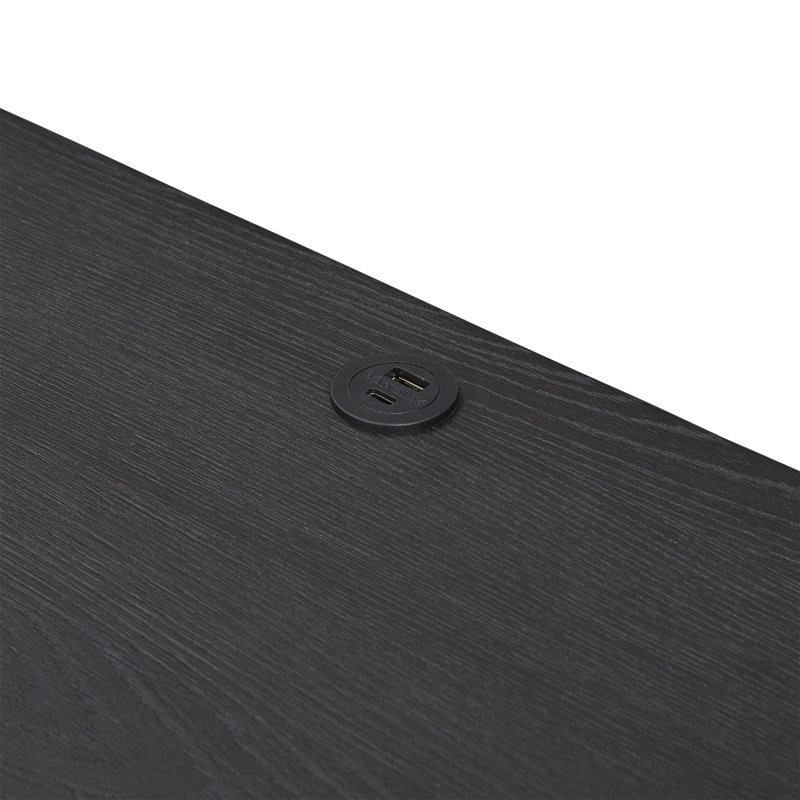 Petite table de chevet - poivre (seulement), Noir