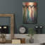 Winston Porter «Dance of the Summer Solstice» par Monica Stewart, art mural en métal,-960007718