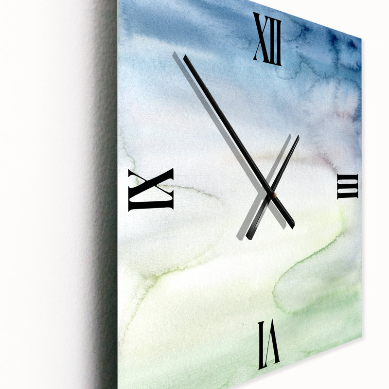 Horloge murale abstraite, Grand