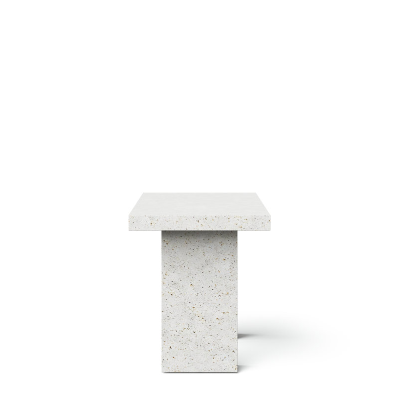 Mixx Elcor 82.75, Bar Table (41.75" Height), Ivory Terrazo, 70.75" L x 35.5" W