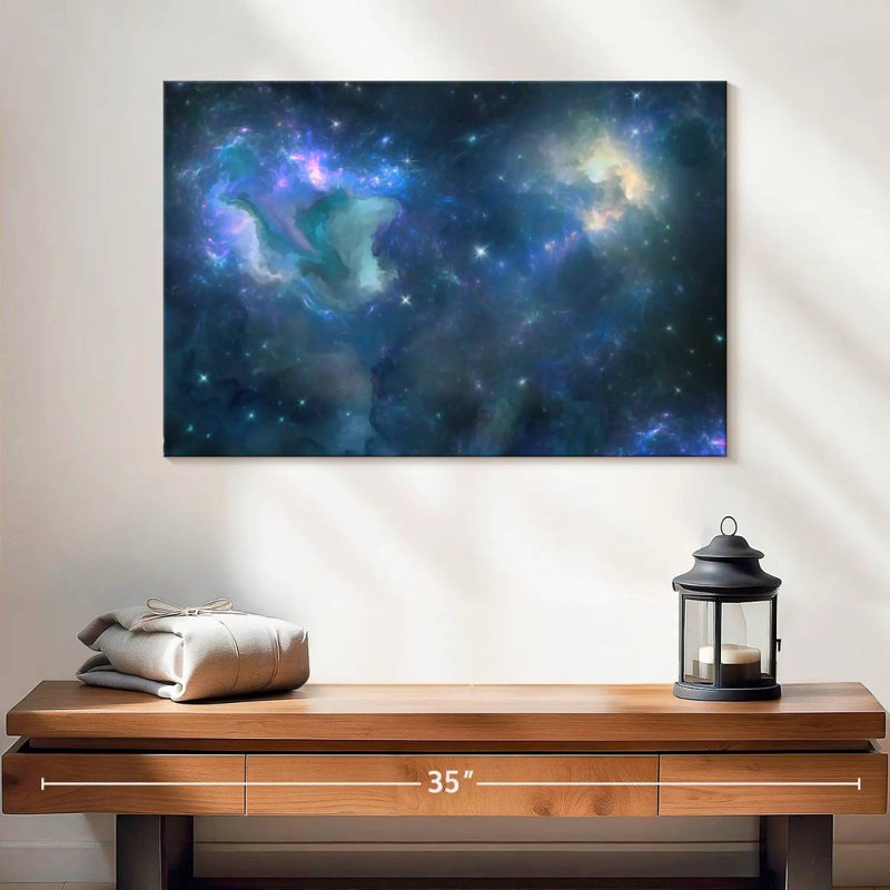 Oberle Space Nebula, 16" H x 24" W