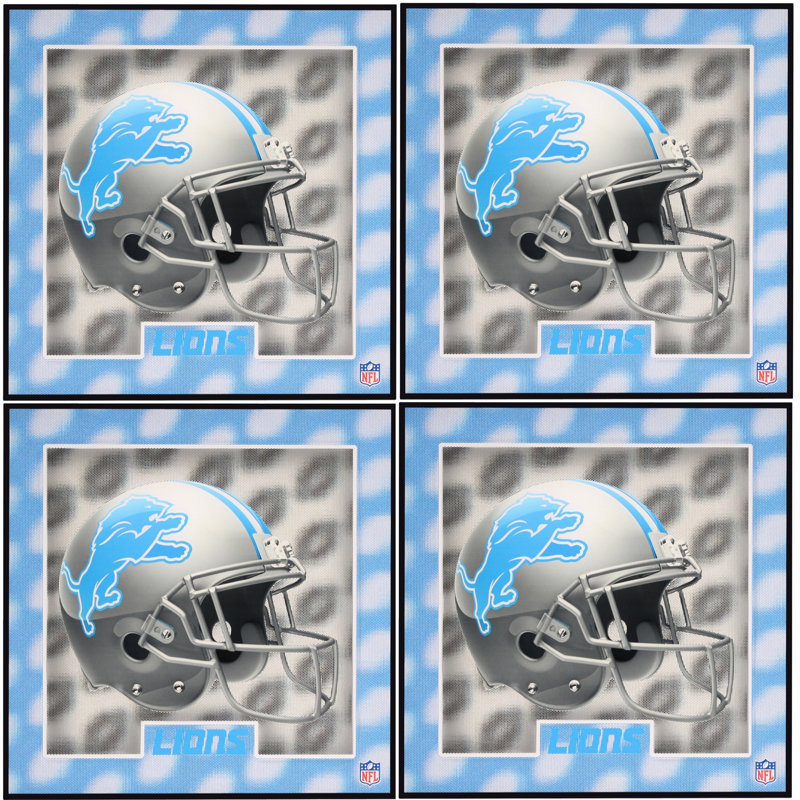 Sous-verre Detroit Lions Helmet