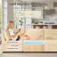Canapé modulaire en velours côtelé 8 pièces Nathasa-985899189