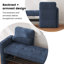 Polyester Upholstered Storage Bench