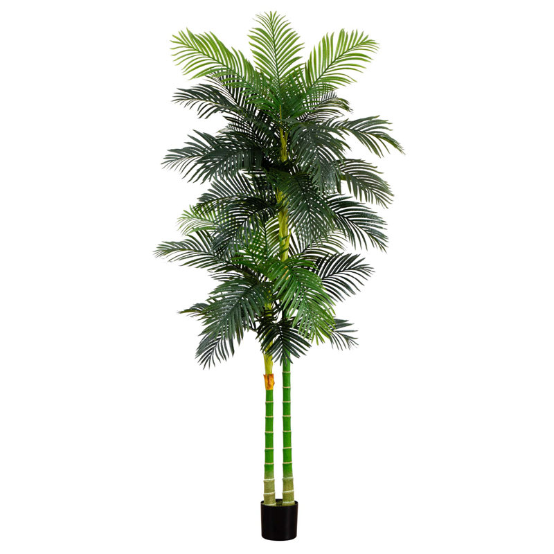 108'' Faux Palm Tree in Pot Liner