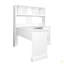 Bureau d'ordinateur à domicile avec huche-86654772