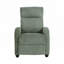 Fauteuil inclinable moderne avec dossier en velours côtelé et structure en bois massif pour un salon confortable-1111076043