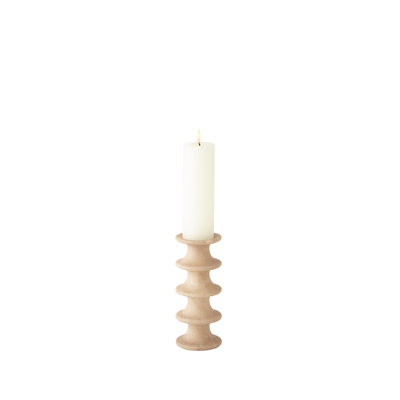 Ridge Alabaster Candlestick-Lg