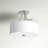 Yazmin Glass Semi Flush Mount-179239111-185113003