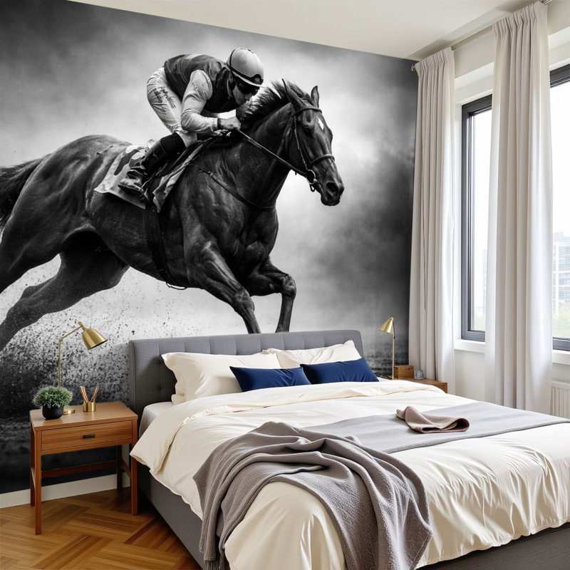 Papier peint adhésif auto-adhésif moderne pour la chambre à coucher L 144 po x l 100 po Peel and Stick, L 144 po x l 100 po
