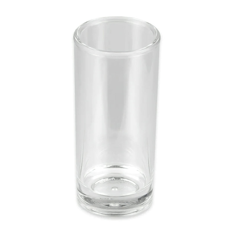 GET SW-1408-1-CL Verre à tirer en plastique incassable sans BPA, 3 onces, transparent (ensemble de 12)